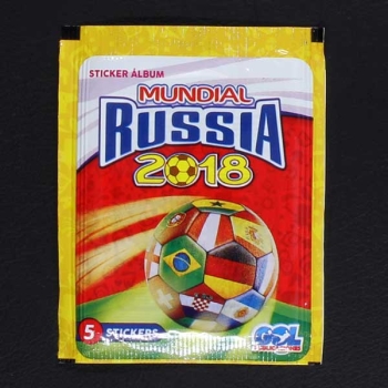 Russia 2018 GOL Sticker Tüte