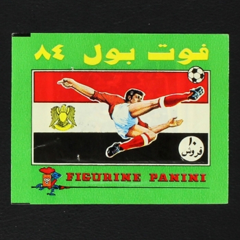Football 1984 Panini sticker bag - Egypt Version