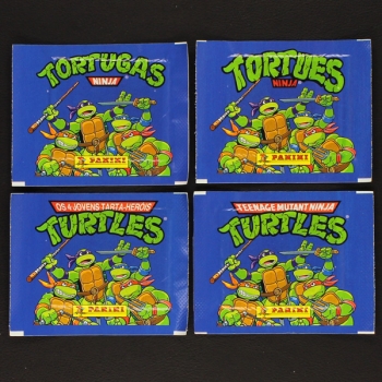 Turtles 1995 Panini Sticker Tüte - 4 Versionen
