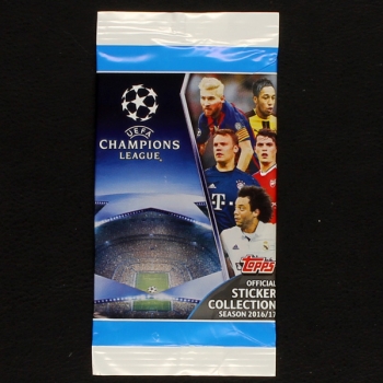 Champions League 2016 Topps Sticker Tüte - Brasil Version