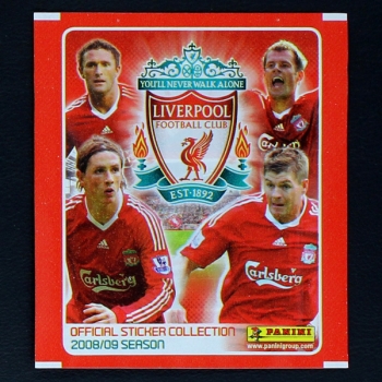 Liverpool 2008 Panini sticker bag