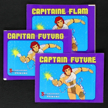 Captain Future Panini Sticker Tüte - 3 Versionen