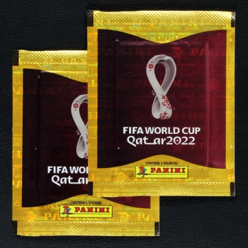 Qatar 2022 Panini Sticker Tüte - Südamerika Version