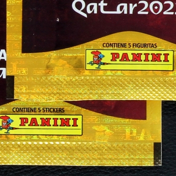 Qatar 2022 Panini Sticker Tüte - Südamerika Version 2x