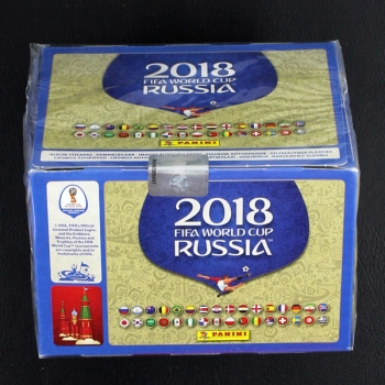 Russia 2018 Panini box with 100 sticker bags - Mexico Version