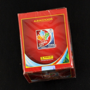 Canada 2015 Panini Sticker Box mit 50 Tüten