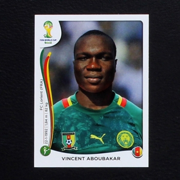 Brasil 2014 No. 103 Panini sticker Vincent Aboubakar