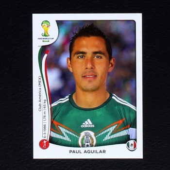 Brasil 2014 Nr. 077 Panini Sticker Paul Aguilar