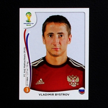 Brasil 2014 No. 614 Panini sticker Vladimir Bystrov
