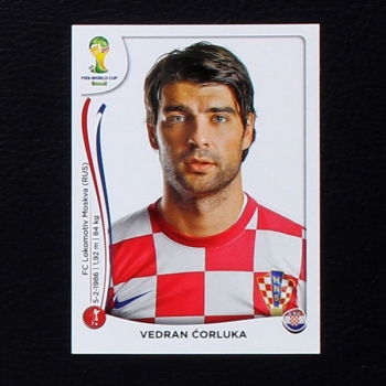 Brasil 2014 Nr. 055 Panini Sticker Vedran Corluka