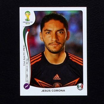 Brasil 2014 Nr. 072 Panini Sticker Jesus Corona