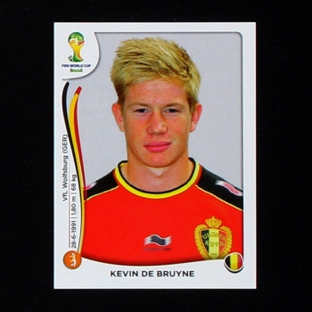 Brasil 2014 Nr. 575 Panini Sticker Kevin De Bruyne