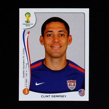 Brasil 2014 Nr. 559 Panini Sticker Clint Dempsey