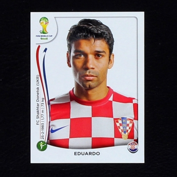 Brasil 2014 Nr. 067 Panini Sticker Eduardo