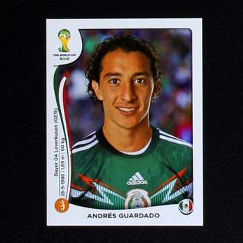 Brasil 2014 Nr. 079 Panini Sticker Andres Guardado