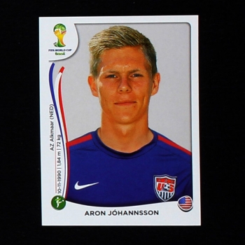 Brasil 2014 Nr. 560 Panini Sticker Aron Johannsson