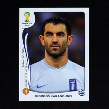 Brasil 2014 Nr. 213 Panini Sticker Karagounis