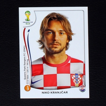 Brasil 2014 Nr. 061 Panini Sticker Niko Kranjcar