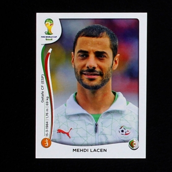 Brasil 2014 No. 594 Panini sticker Mehdi Lacen
