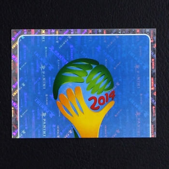 Brasil 2014 Nr. 002 Panini Sticker Logo 1