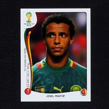 Brasil 2014 Nr. 097 Panini Sticker Joel Matip