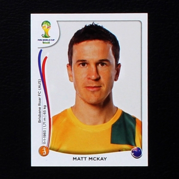 Brasil 2014 No. 175 Panini sticker Matt McKay