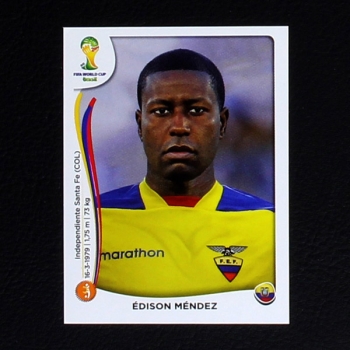 Brasil 2014 No. 363 Panini sticker Mendez