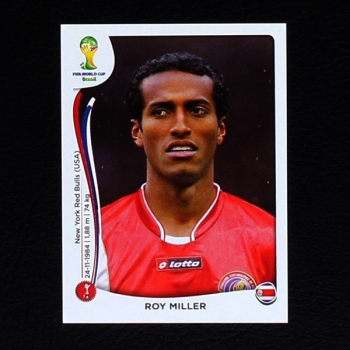 Brasil 2014 Nr. 287 Panini Sticker Roy Miller