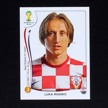 Brasil 2014 Nr. 062 Panini Sticker Luka Modric