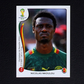 Brasil 2014 Nr. 093 Panini Sticker Nicolas Nkoulou