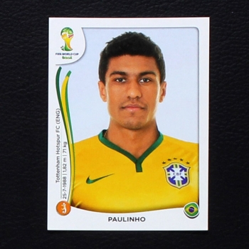 Brasil 2014 Nr. 041 Panini Sticker Paulinho