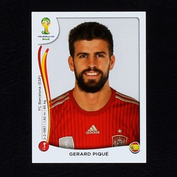 Brasil 2014 Nr. 112 Panini Sticker Gerard Pique