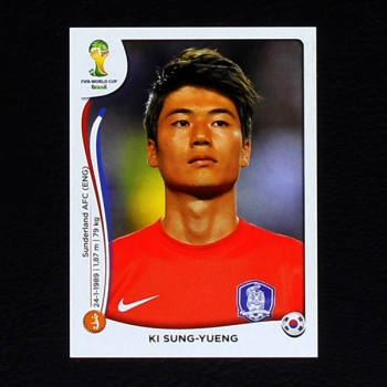 Brasil 2014 No. 632 Panini sticker Ki Sung-Yueng