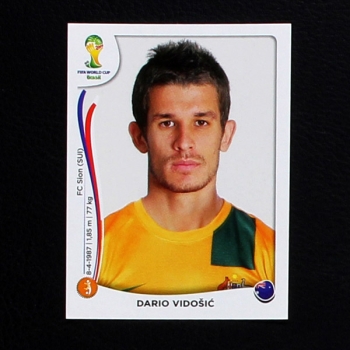 Brasil 2014 No. 179 Panini sticker Dario Vidosic
