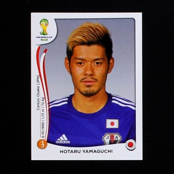 Brasil 2014 No. 254 Panini sticker Yamaguchi
