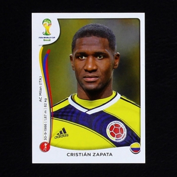 Brasil 2014 No. 188 Panini sticker Cristian Zapata