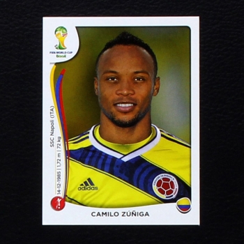 Brasil 2014 No. 191 Panini sticker Camilo Zuniga