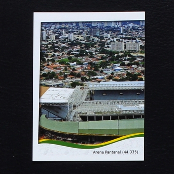 Brasil 2014 Nr. 012 Panini Sticker Stadion Cuiaba 1