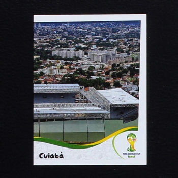 Brasil 2014 No. 013 Panini sticker stadion Cuiaba 2