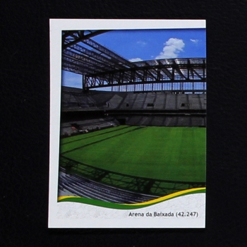 Brasil 2014 Nr. 014 Panini Sticker Stadion Curitiba 1