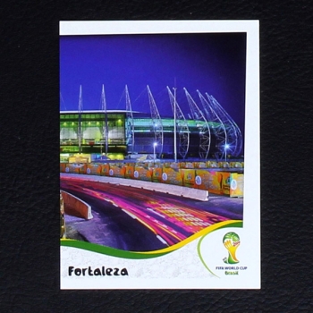 Brasil 2014 Nr. 017 Panini Sticker Stadion Fortaleza 2