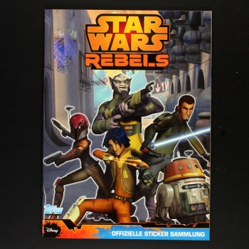 Star Wars Rebels Topps sticker album complete