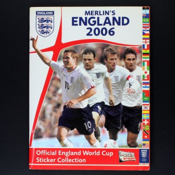 England 2006 Merlin Sticker Album