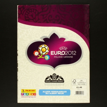 Euro 2012 Het Toernooi Panini Sticker Album komplett