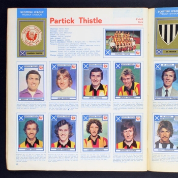 Football 78 Panini Sticker Album komplett