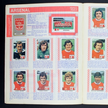 Football 79 Panini Sticker Album komplett