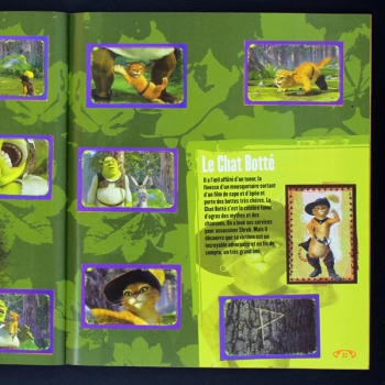 Shrek 2 Panini Sticker Album komplett - B