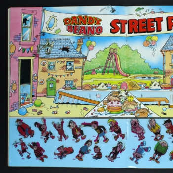 Dandy Beano Panini Sticker Album komplett - GB