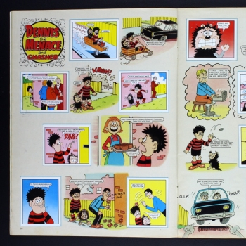 Dandy Beano Panini sticker album complete - GB