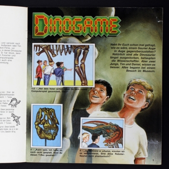 Dinogame Panini Sticker Album komplett - E